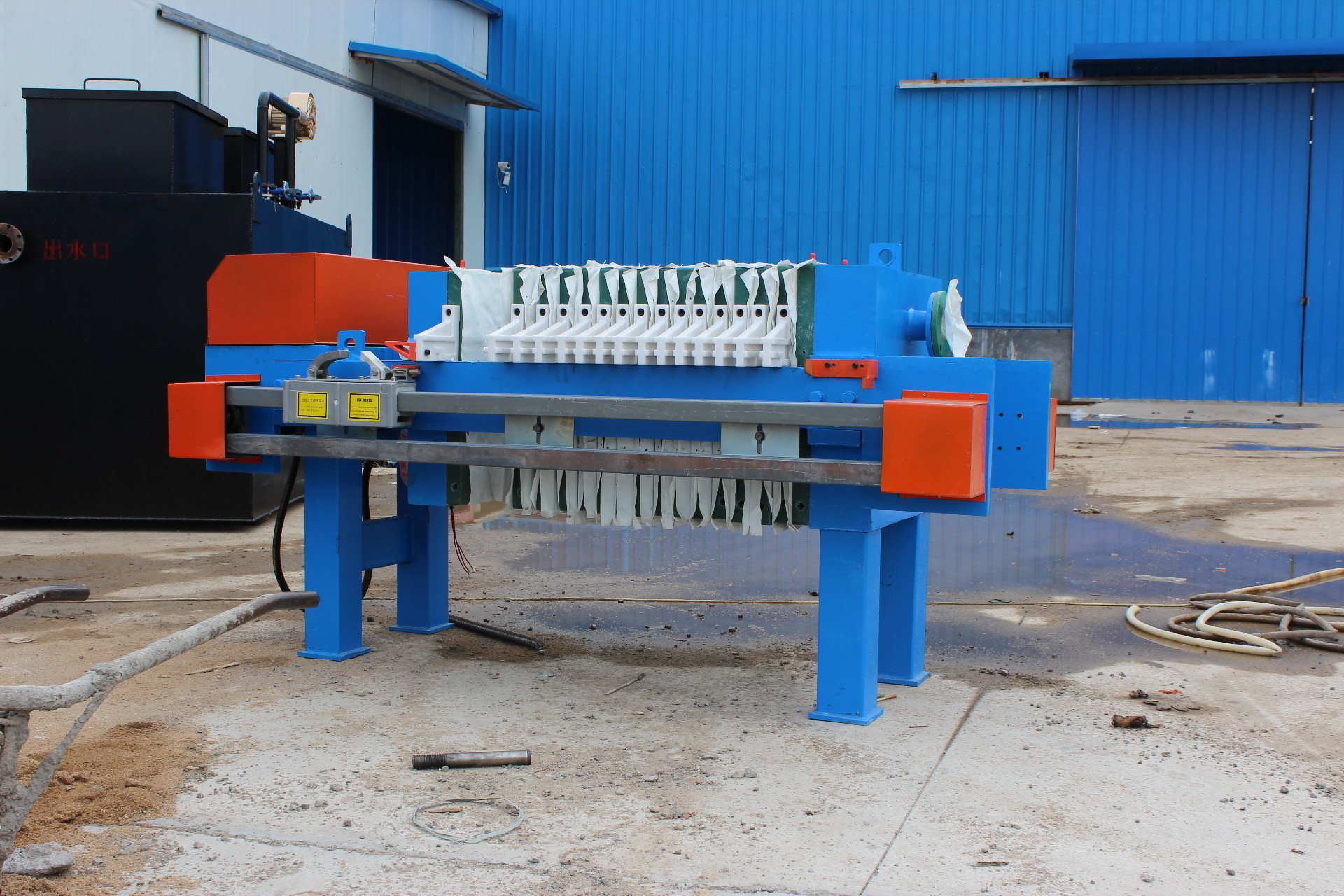 东风双隆全自动板框压滤机 畜禽粪便固液分离设备