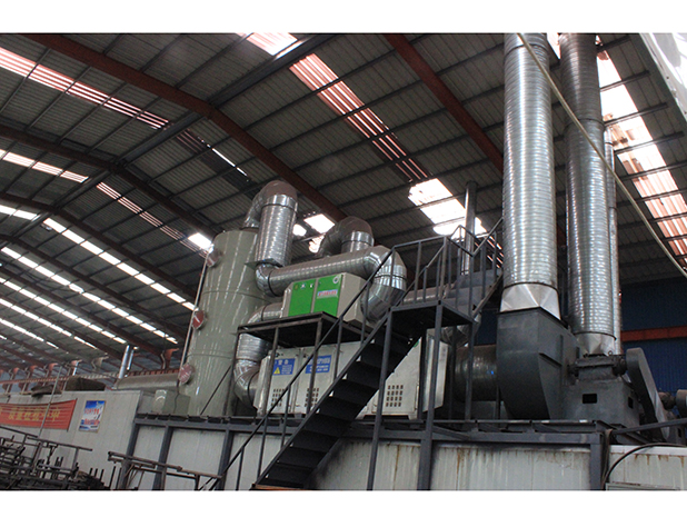 山东速派帝电动车漆雾废气处理