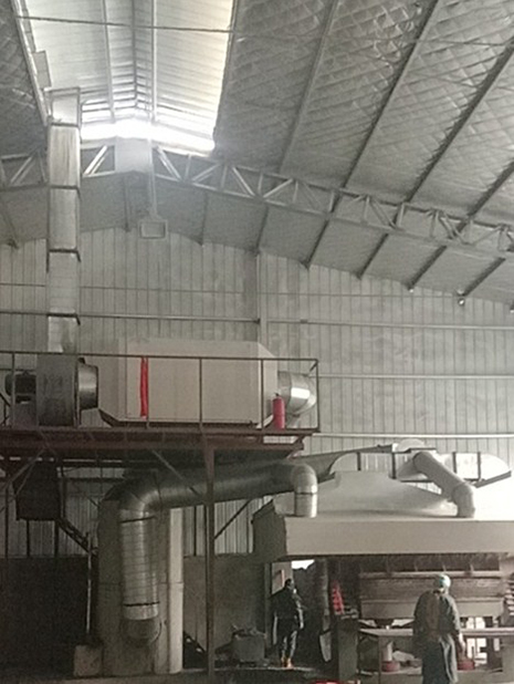 临沂砖机托板厂除尘除味设备